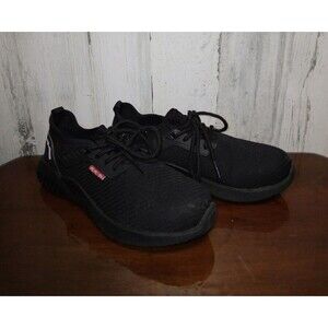 Furuian Steel Toe Shoes ,Lightweight Safety Sneaker Black sz 7.5/38